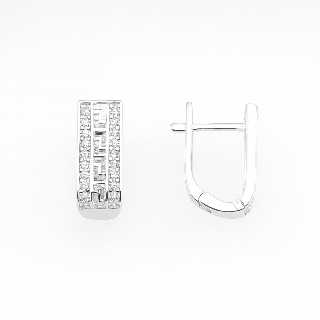 Cercei din Argint 925 Eternal Glow, Eleganță fină