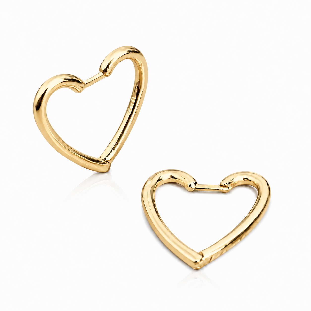 Cercei Rotunzi din Argint 925 Placați cu Aur 14K – Eleganță Minimalistă și Design Modern 2x2 CM. CD514