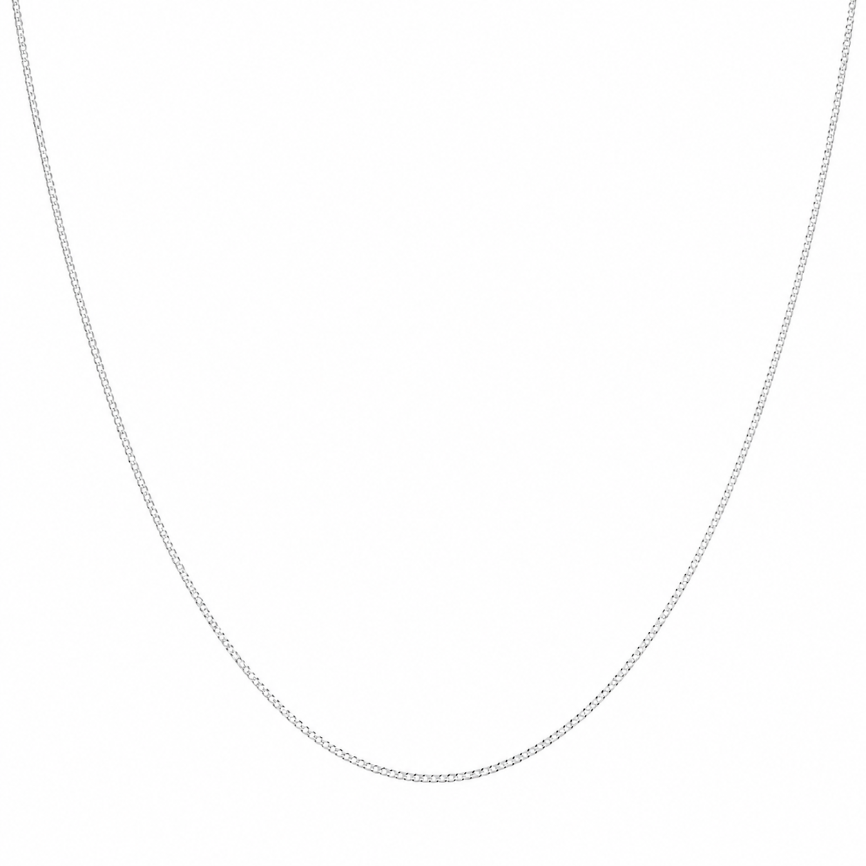 Lănțișor „Linia Eleganței” din Argint 925, 45 cm– Lănțisor Fin, Clasic și Elegant pentru Femei. LD50