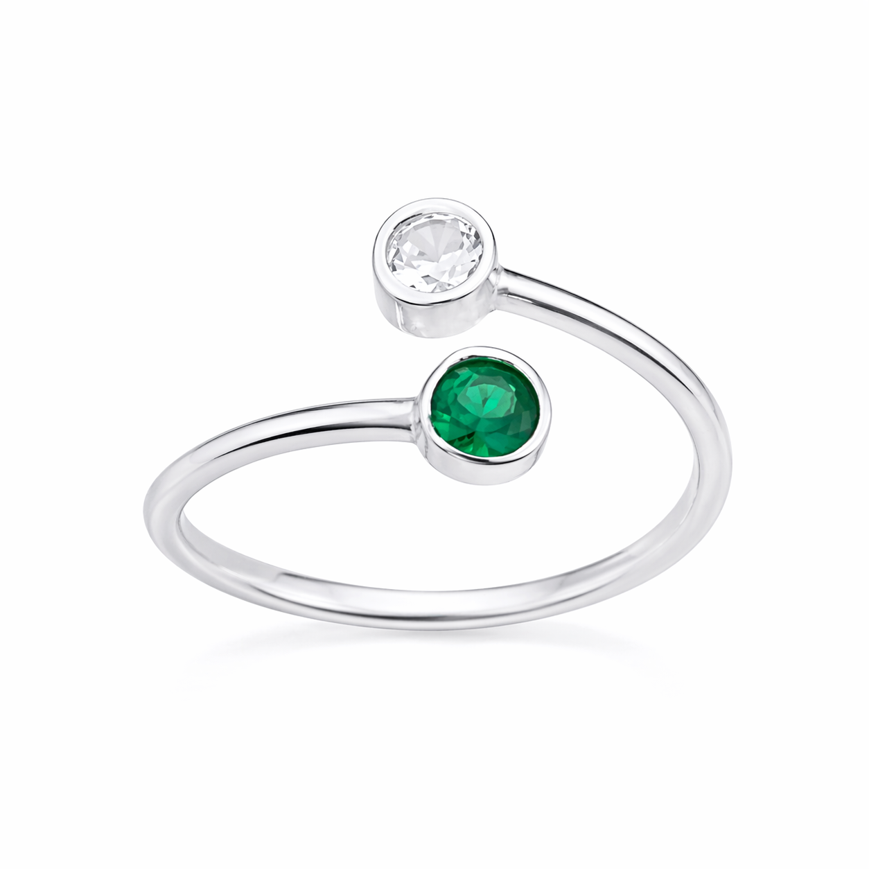 Cadou elegant inel reglabil argint 925 cutie premium bijuterii