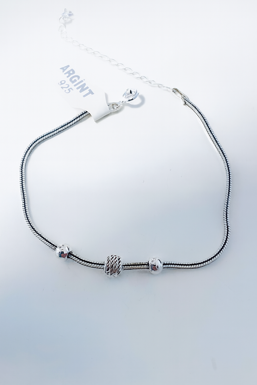 Brățară din Argint 925 Twist Shine cu Charmuri Decorative