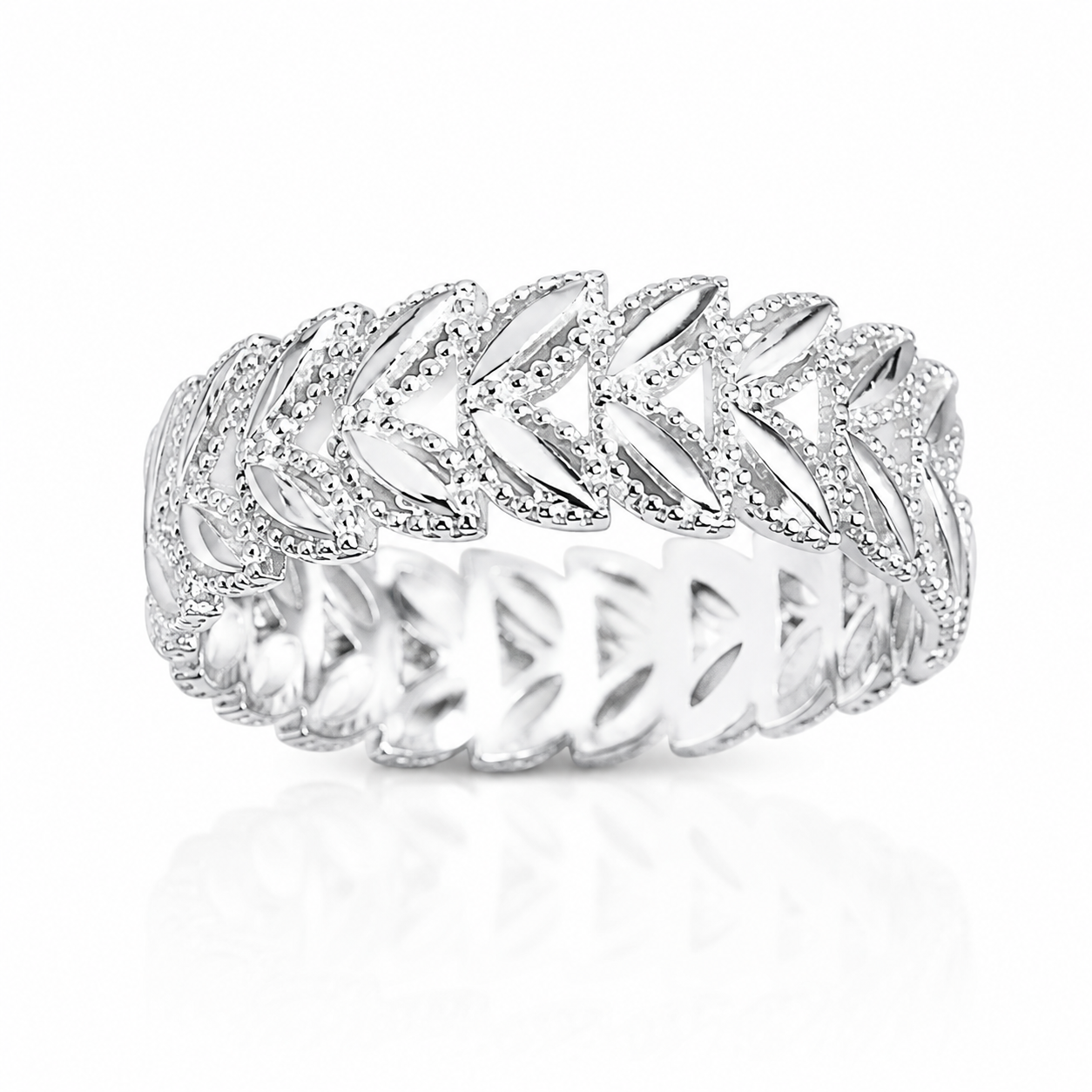 Inel din Argint 925 „Laurel Éternelle” – Eleganța Victoriei Eterne. ID541