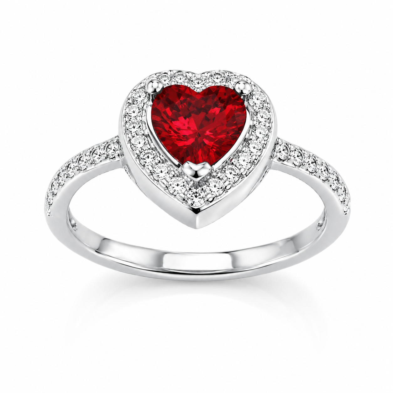 Inel din Argint 925 „Crimson Amour Royale”. ID540