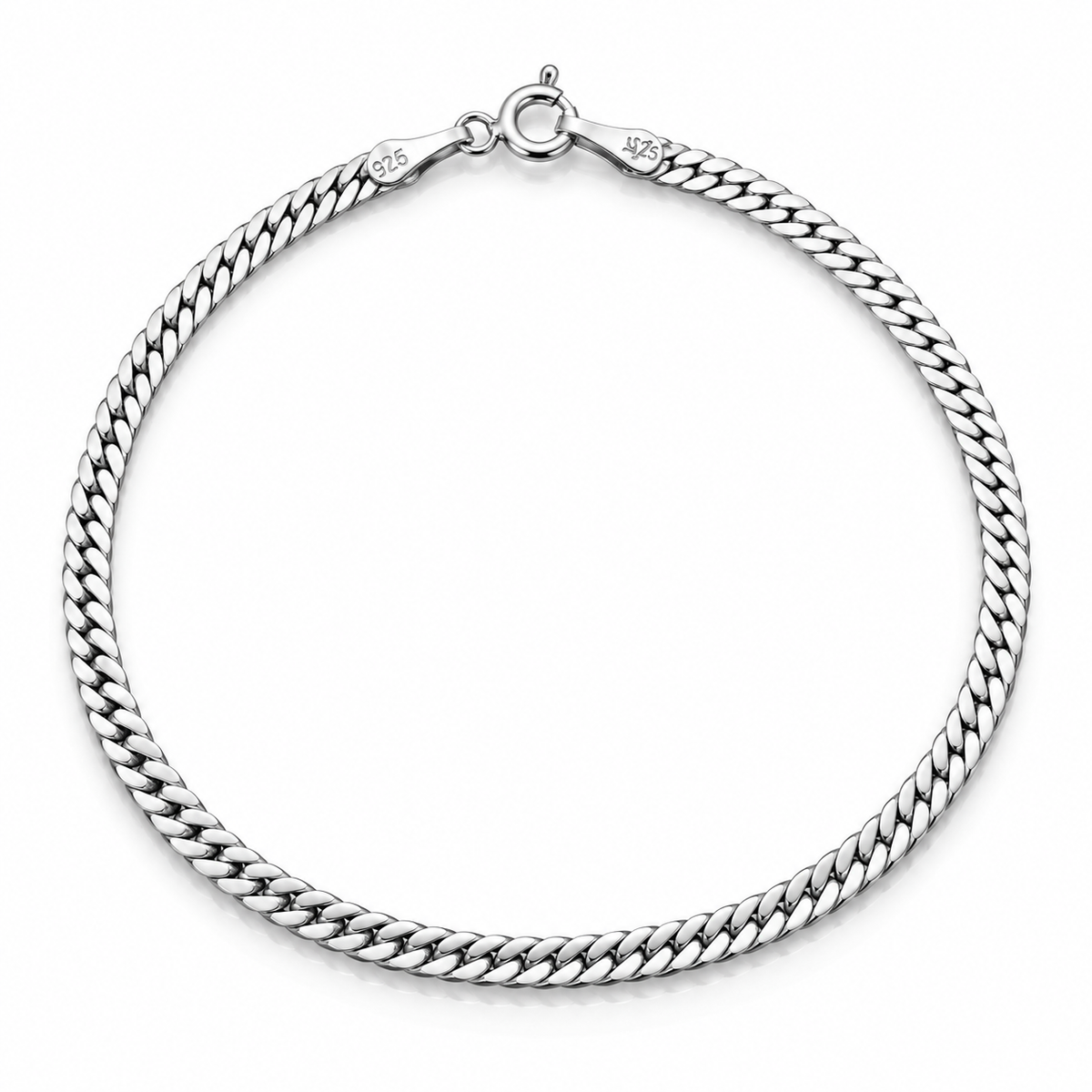 Brățară unisex din argint 925 „Legătura Eternă” – eleganță în zale. BB65