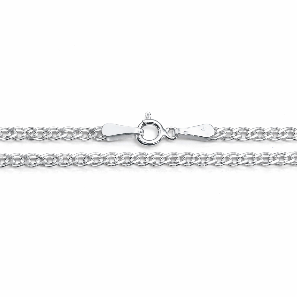 Brățara „Linea Silver” din Argint 925 – Unisex / Băieți, 3 mm, 19.5 cm. BB55