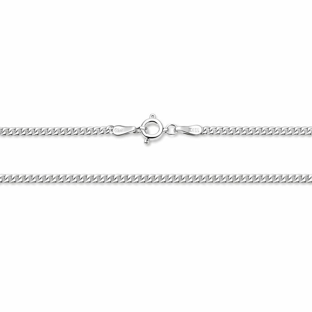 Lanț din Argint 925 Unisex 60 cm – Model Clasic, Lățime 2 mm, 5.9 g. LB48-60