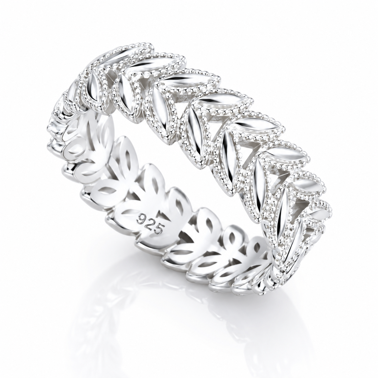 Inel din Argint 925 „Laurel Éternelle” – Eleganța Victoriei Eterne. ID541