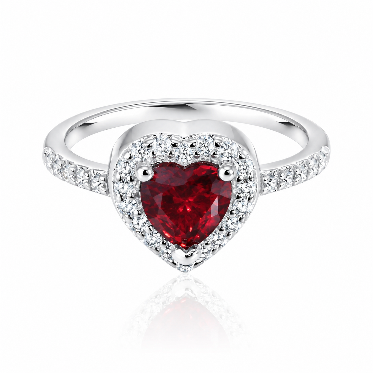 Inel din Argint 925 „Crimson Amour Royale”. ID540