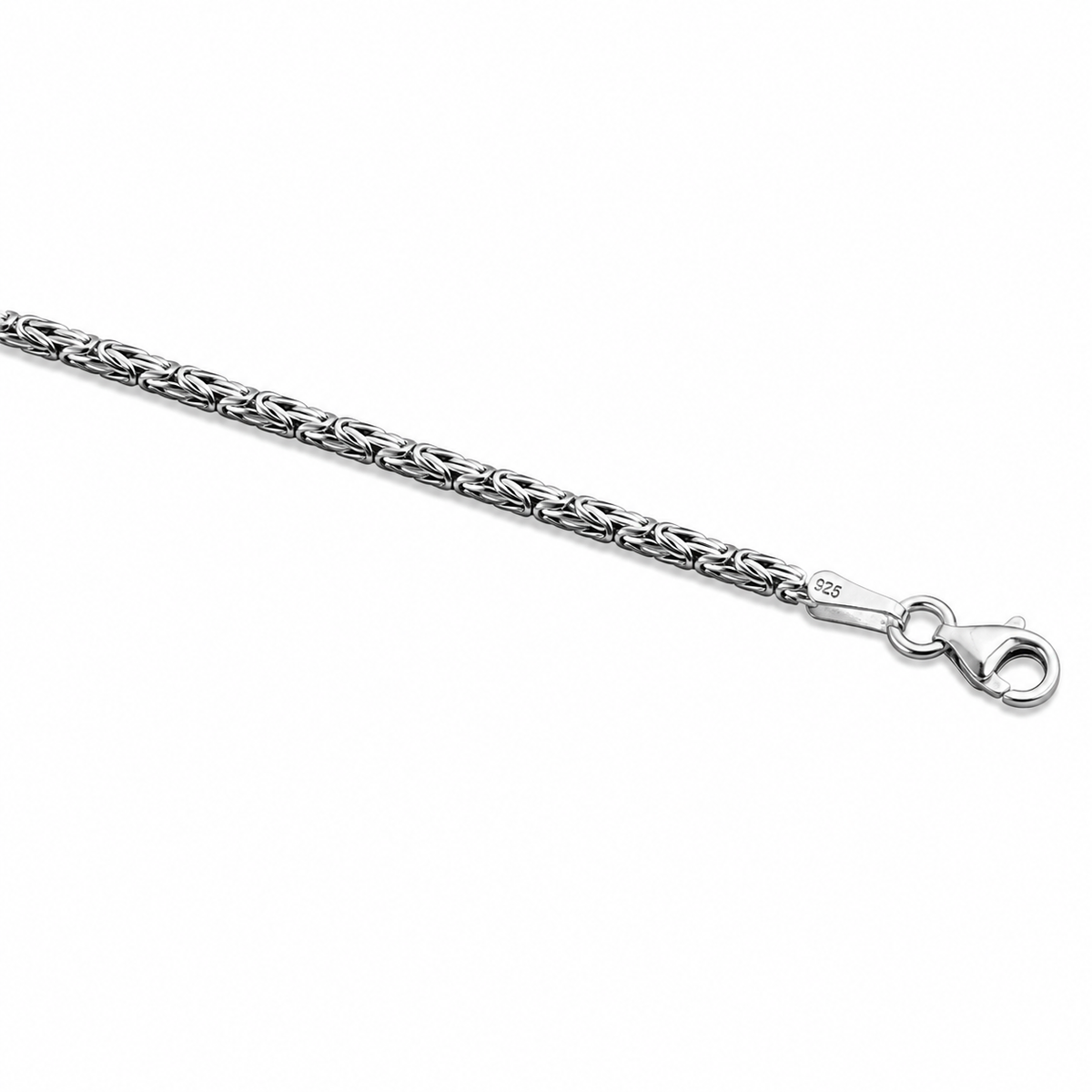 Brățară Bărbătească din Argint 925 „Forța Dacică” – 19 cm, 4 g BB61