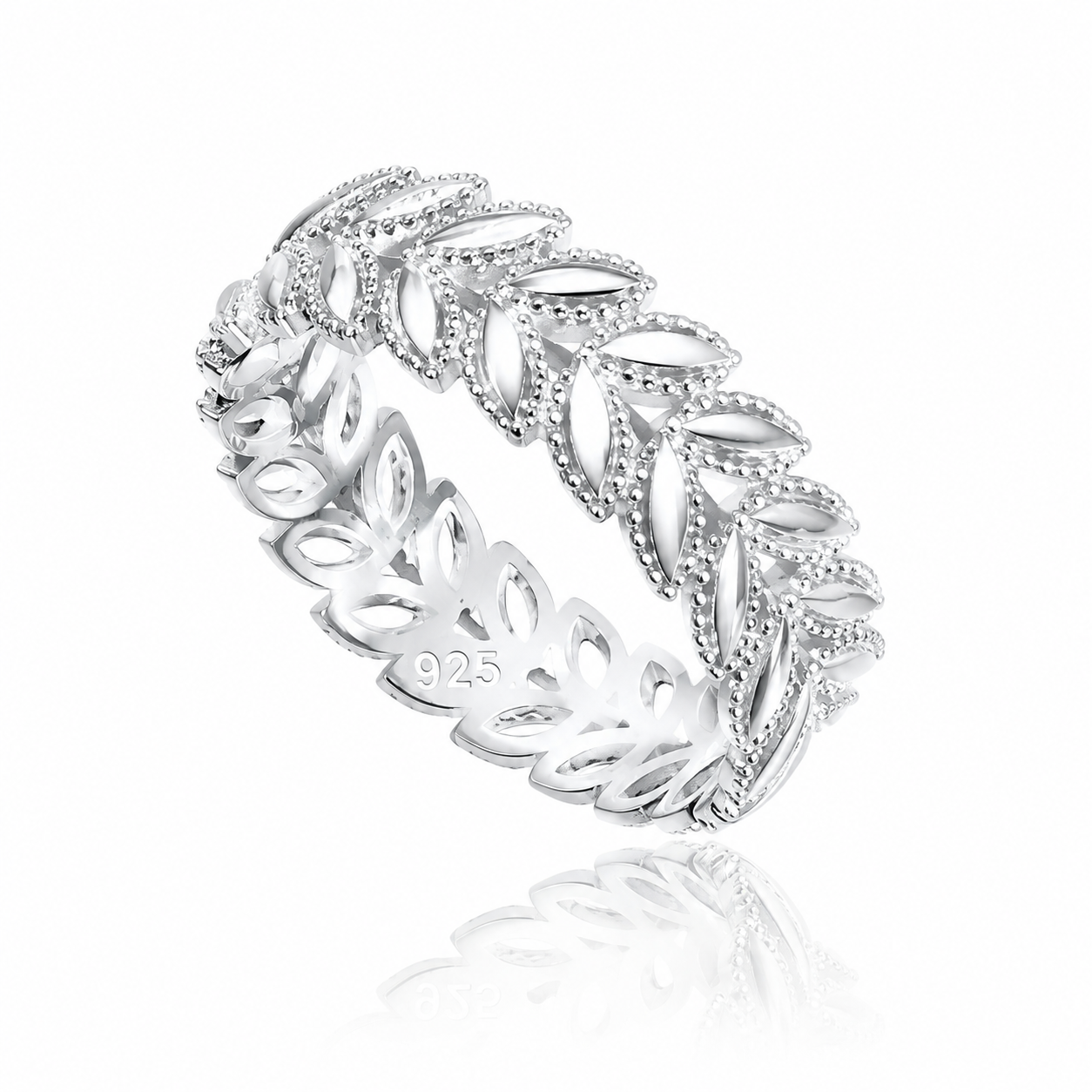 Inel din Argint 925 „Laurel Éternelle” – Eleganța Victoriei Eterne. ID541