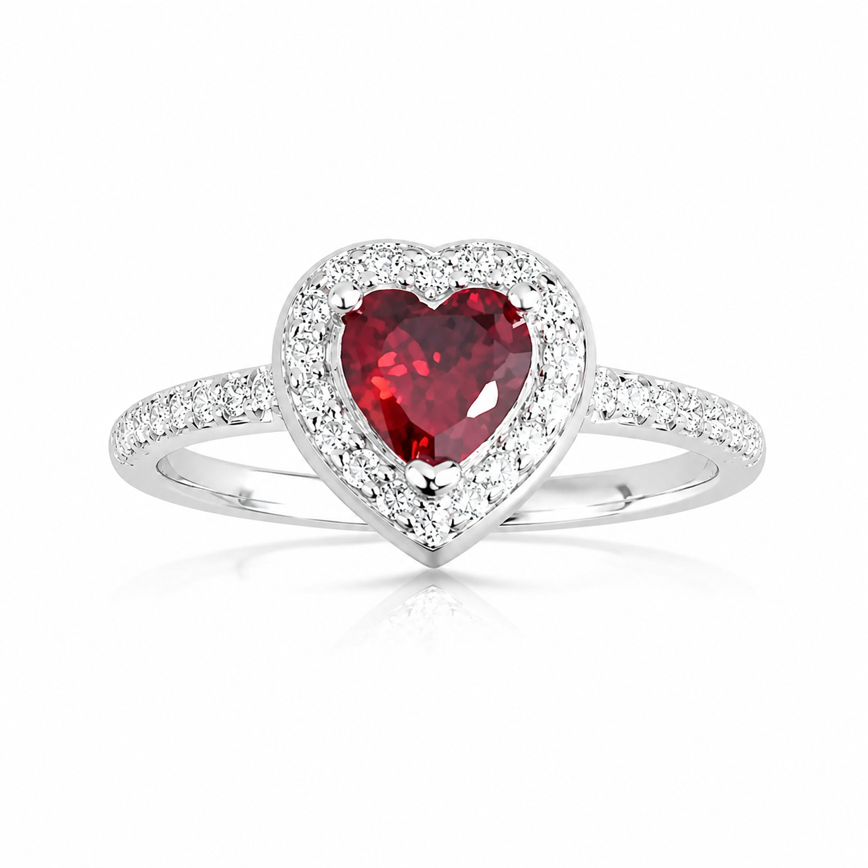 Inel din Argint 925 „Crimson Amour Royale”. ID540