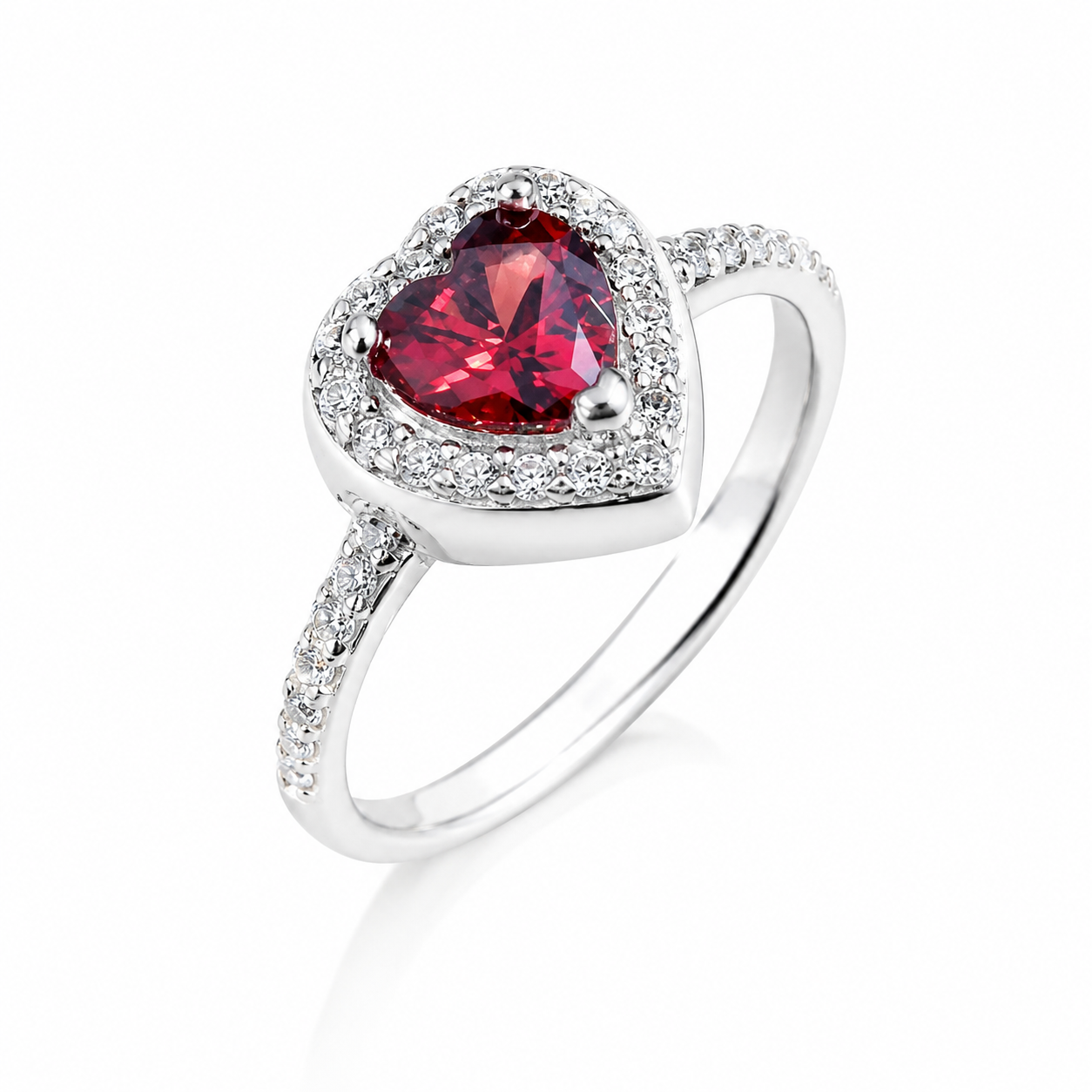 Inel din Argint 925 „Crimson Amour Royale”. ID540