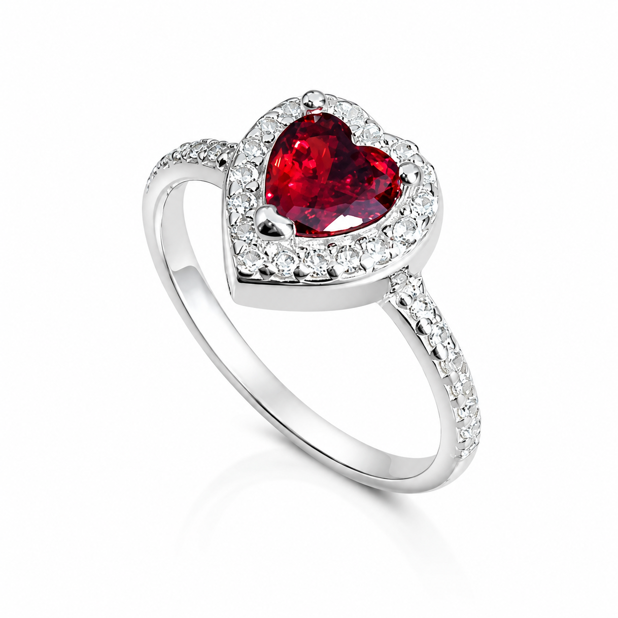 Inel din Argint 925 „Crimson Amour Royale”. ID540