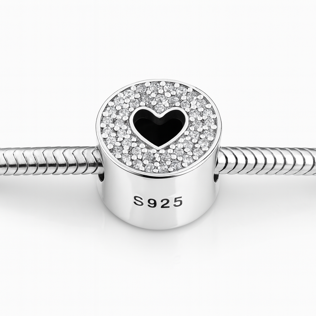 Charm cadou aniversar Happy Anniversary, argint 925, InfinityBijoux