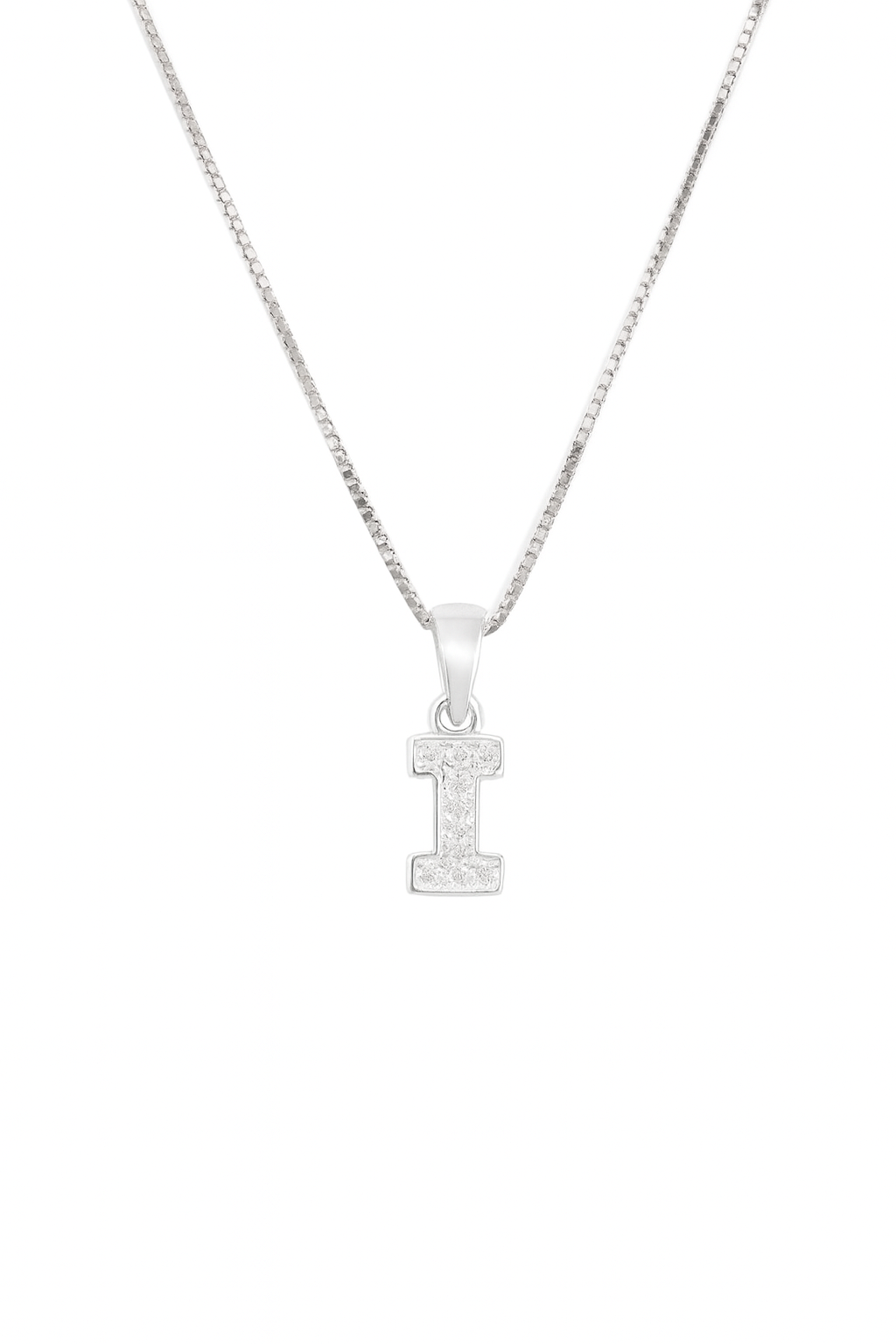 Colier din Argint 925 cu Pandantiv Litera I